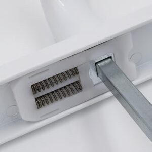 TSS Lever Lever UPVC Multipoint Door Handles - 92mm PZ Sprung 215mm Screw Centres - Image 4