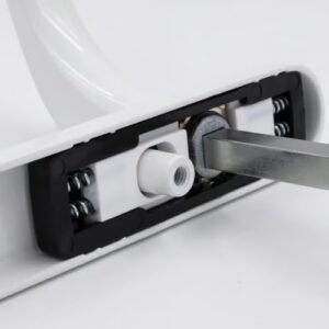 Fab & Fix Windsor Lever Lever UPVC Multipoint Door Handles - 92mm PZ Sprung 122mm Screw Centres - Image 4