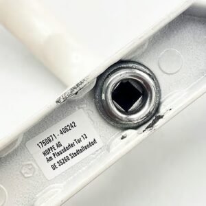 Hoppe Asgard Lever Moveable Pad UPVC Multipoint Door Handles - 92mm/70mm PZ Unsprung 205mm Screw Centres - Image 3