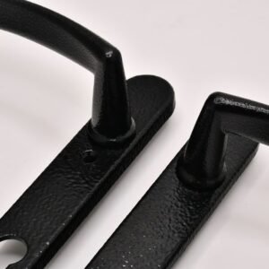 TSS Traditional Style Lever Lever UPVC Multipoint Door Handles - 92mm PZ Sprung 122mm Screw Centres - Image 3