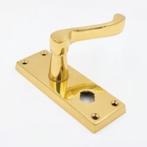 Victorian Scroll Lever On Plate Furniture - Image 3