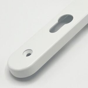 TSS Lever Lever UPVC Multipoint Door Handles - 70mm PZ - Sprung - 200mm Screw Centres - 7mm Follower - Image 4