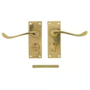 TSS Victorian Scroll Lever on Plate Furniture - Image 3