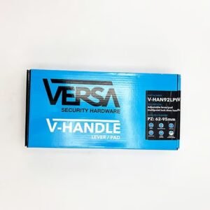VERSA Lever Pad UPVC Multipoint Adjustable Door Handles - 62-95mm PZ Sprung 260mm Screw Centres - Image 3
