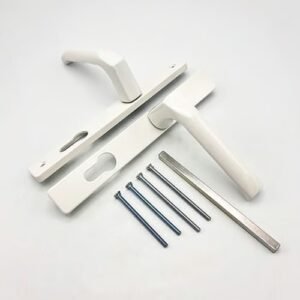 Hoppe London Lever Lever UPVC Multipoint Door Handles - 70mm PZ Unsprung 180mm Screw Centres - Image 3