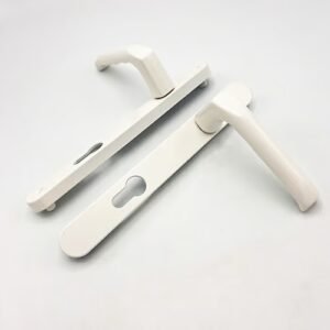 Hoppe Tokyo Lever Lever UPVC Multipoint Door Handles - 92mm PZ Unsprung 203mm Screw Centres - Image 3