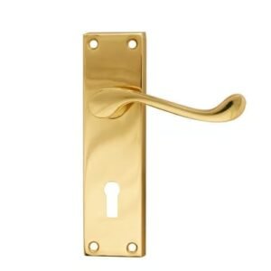 Victorian Scroll Lever On Plate Furniture - Image 6