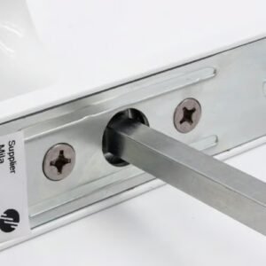 Mila Pro Secure TS007 2* Lever Lever UPVC Multipoint Door Handles - 92mm PZ Sprung 212mm Screw Centres - Image 4