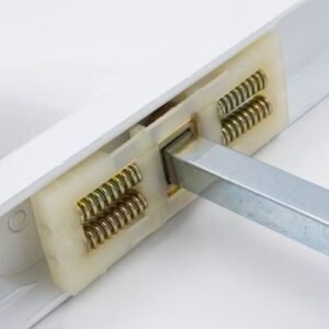 Millenco Lever Lever UPVC Multipoint Door Handles - 117mm PZ Sprung 237mm Screw Centres - Image 4