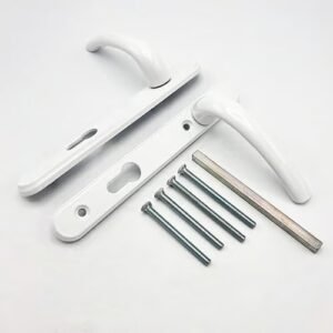 Hoppe Tokyo Lever Lever UPVC Multipoint Door Handles - 92mm PZ Unsprung 122mm Screw Centres - Image 3