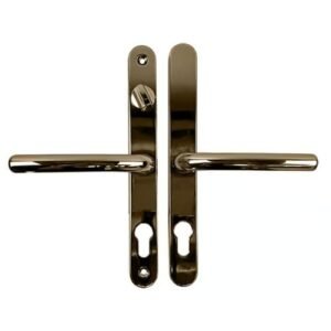 Fab & Fix Farnham Lever Lever UPVC Multipoint Door Handles - With Snib 68mm PZ Sprung 215mm Screw Centres - Image 4