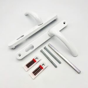 Hoppe Tokyo Lever Lever UPVC Multipoint Door Handles - 92mm PZ Sprung 215mm Screw Centres - Image 3