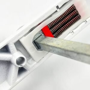 Hoppe Atlanta PAS24 Lever Lever UPVC Multipoint Door Handles - 92mm PZ Unsprung 122mm Screw Centres - Image 4