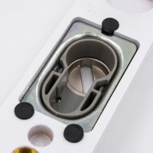 Hoppe Tokyo PAS24 Lever Lever UPVC Multipoint Door Handles - 92mm PZ Sprung 215mm Screw Centres - Image 6