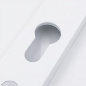 Hoppe Tokyo PAS24 Lever Lever UPVC Multipoint Door Handles - 92mm PZ Sprung 215mm Screw Centres - Image 7