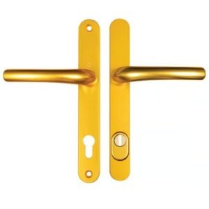 Hoppe Tokyo PAS24 Lever Lever UPVC Multipoint Door Handles - 92mm PZ Sprung 215mm Screw Centres - Image 8