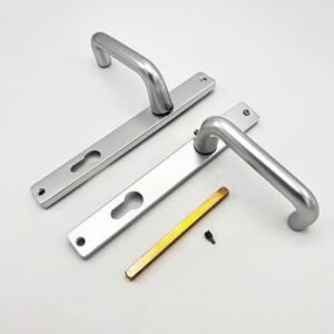 Wilka Lever Lever UPVC Multipoint Door Handles - 92mm PZ Unsprung 212mm Screw Centres - Image 3