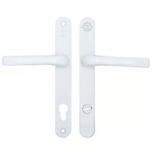 Mila Pro Secure TS007 2* Lever Lever UPVC Multipoint Door Handles - 92mm PZ Sprung 212mm Screw Centres - Image 1