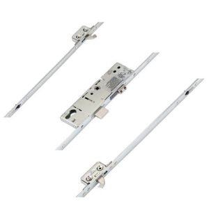ERA Latch Deadbolt 2 Small Hooks Split Spindle Multipoint Door Lock - Image 1
