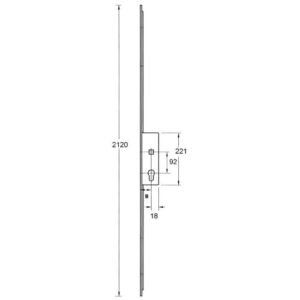 ERA 6535 French Door Kit For a pair of rebated UPVC doors - Image 3