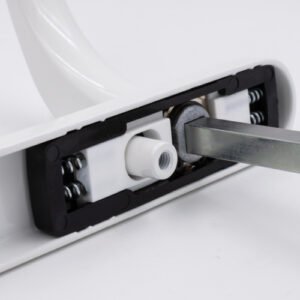 Fab & Fix Windsor Lever Lever UPVC Multipoint Door Handles - 92mm PZ Sprung 122mm Screw Centres - Image 8