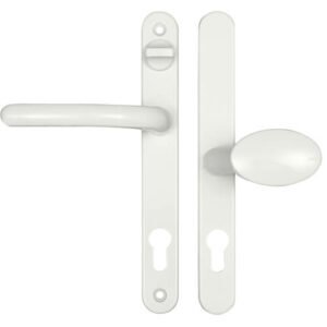 Fab & Fix Balmoral Lever Moveable Pad UPVC Multipoint Door Handles - with Snib 92mm/62mm Sprung 212mm Screw Centres - Image 3
