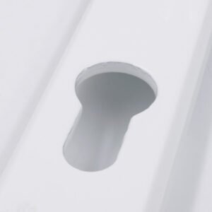 Hoppe Atlanta Lever Moveable Pad UPVC Multipoint Door Handles - 92mm/62mm PZ Sprung 215mm Screw Centres - Image 9