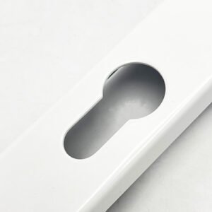 Hoppe Paris Extended Lever Lever UPVC Multipoint Door Handles - 92mm PZ Unsprung 122mm Screw Centres - Image 7