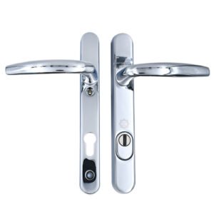 Hoppe Atlanta PAS24 Lever Lever UPVC Multipoint Door Handles - 92mm PZ Unsprung 122mm Screw Centres - Image 3