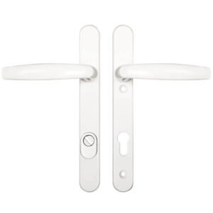 Hoppe Atlanta PAS24 Lever Lever UPVC Multipoint Door Handles - 92mm PZ Unsprung 122mm Screw Centres - Image 4