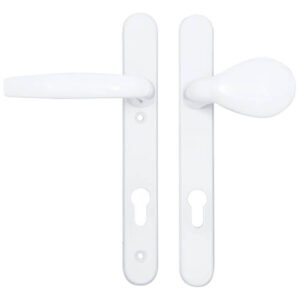 Hoppe Atlanta Lever Moveable Pad UPVC Multipoint Door Handles - 92mm PZ Sprung 122mm Screw Centres - Image 6