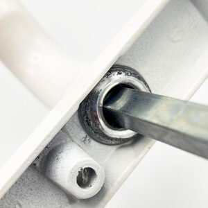 Hoppe London Lever Lever UPVC Multipoint Door Handles - 92mm PZ Unsprung 122mm Screw Centres - Image 6