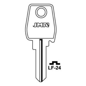 JMA LF-24 Cylinder Key Blank - Image 3