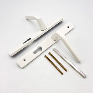 Hoppe Frankfurt Lever Lever UPVC Multipoint Door Handles - 70mm PZ Unsprung 200mm Screw Centres - Image 3