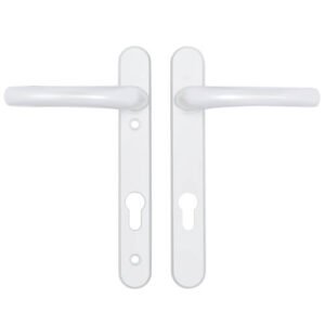 Hoppe Tokyo Lever Lever UPVC Multipoint Door Handles - 92mm PZ Unsprung 122mm Screw Centres - Image 3