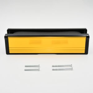 TSS 10" 250mm Fire Rated Letterplates for UPVC Doors - 40-80mm - Image 4