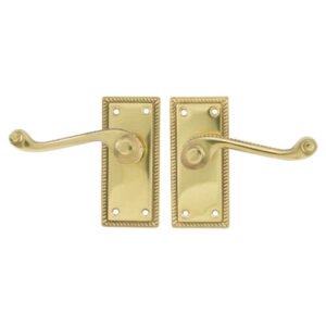 TSS Georgian Scroll Lever on Plate Furniture - Image 3