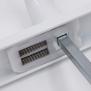 TSS Lever Lever UPVC Multipoint Door Handles - 68mm PZ Sprung 215mm Screw Centres - Image 4