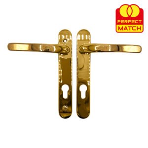 TSS Lever Lever Multipoint Door Handles - 92mm PZ - Sprung - 160mm Screw Centres - Image 5