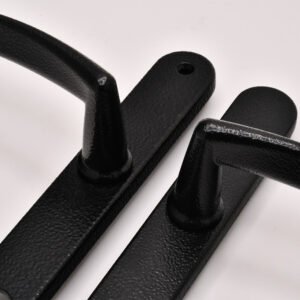 TSS Traditional Style Lever Lever UPVC Multipoint Door Handles - 92mm PZ Sprung 210mm Screw Centres - Image 3