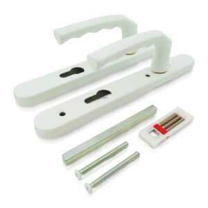 Hoppe Birmingham Lever Lever UPVC Multipoint Door Handles - 92mm PZ Sprung 122mm Screw Centres - Image 7