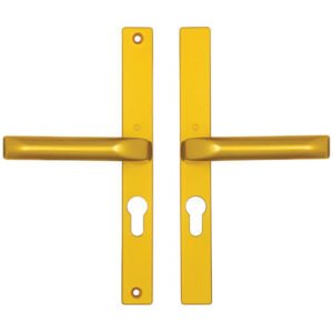 Hoppe London Lever Lever UPVC Multipoint Door Handles - 48mm PZ Sprung 215mm Screw Centres - Image 2